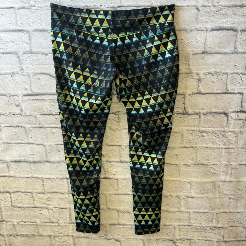 Mossimo Tribal Geometric Print Leggings/Yoga Pants Women’s Large - Picture 2 of 5